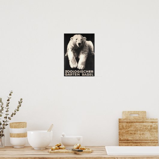 " Schweiz: 1874/heute Basel - Zoologische Garten Poster (Keuken)