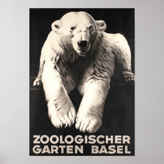 " Schweiz: 1874/heute Basel - Zoologische Garten Poster (Voorkant)