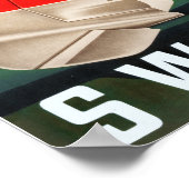 "Schweiz: 1948 - SWISSAIR Werbe Reise ... Poster (Hoek)