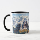 " Schweiz: 2021 - Jungfraujoch Panorama ... Tasse Mok (Links)