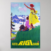 " Schweiz: 2022/heute - Arth Rigi Bahn Sommer ... Poster (Voorkant)