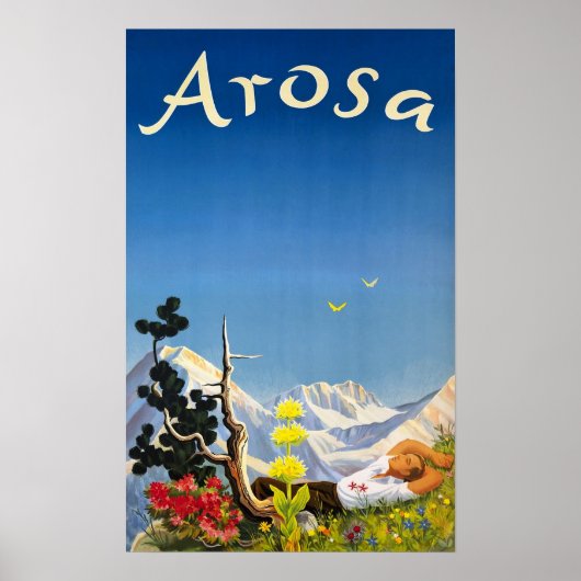 " Schweiz: 2022/heute Graubünden - Arosa Sommer... Poster (Voorkant)