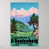 "Schweiz: 2022/heute Kt. Bern - St. Beatenberg... Poster (Voorkant)