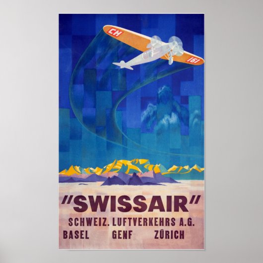 "Schweiz: 2022/heute - Sommer Reise ... Poster (Voorkant)