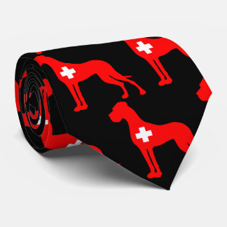 Schweiz Dogge Stropdas
