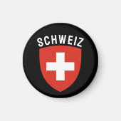 Schweiz (Duitstalig Zwitserland) Magneet (Voorkant)