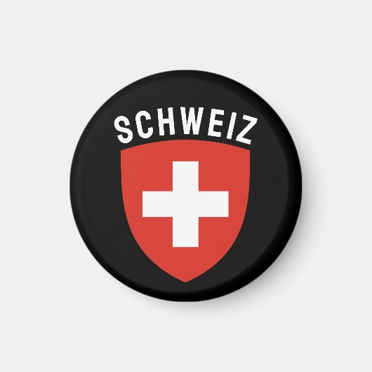 Schweiz (Duitstalig Zwitserland) Magneet (Voorkant)