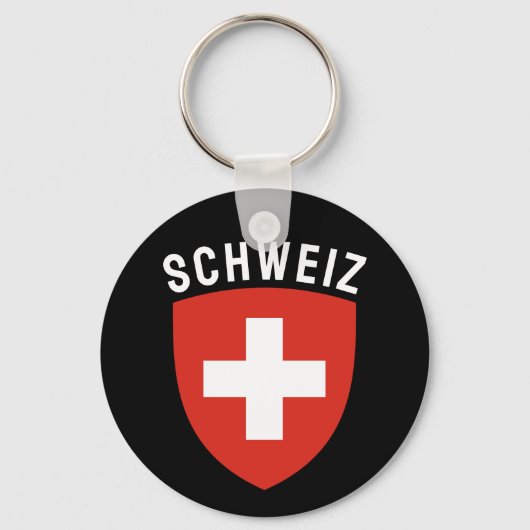 Schweiz (Duitstalig Zwitserland) Sleutelhanger (Voorkant)