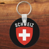 Schweiz (Duitstalig Zwitserland) Sleutelhanger (Voorkant)