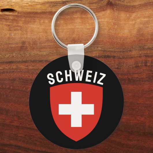 Schweiz (Duitstalig Zwitserland) Sleutelhanger (Voorkant)