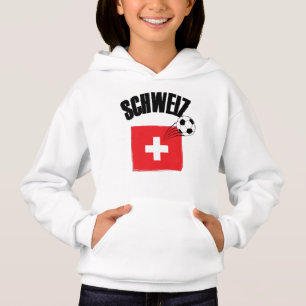 Schweiz Fussball Zwitserland Soccer Flag