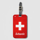 " SCHWEIZ Gepäck Anhänger ... " Bagagelabel (Voorkant (verticaal))