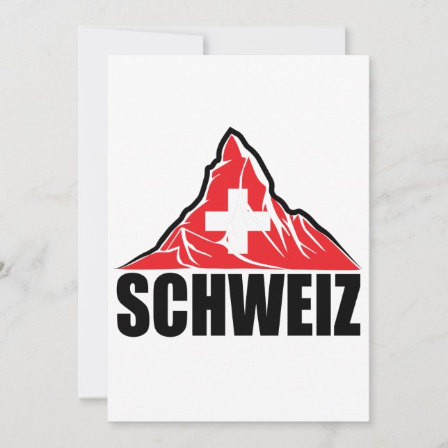Schweiz Matterhorn Zwitserland (Voorkant)
