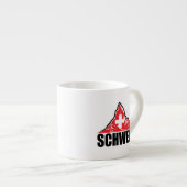 Schweiz Matterhorn Zwitserland Espresso Kop (Voorkant rechts)