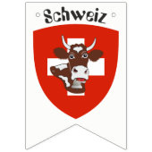 Schweiz Party Bunting Banner (Tweede vlag)