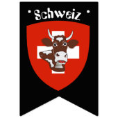 Schweiz Party Bunting Banner (Derde vlag)