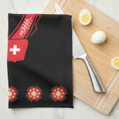 Schweiz - Suisse - Svizzera Geschirrtücher Theedoek (Quarter Fold)