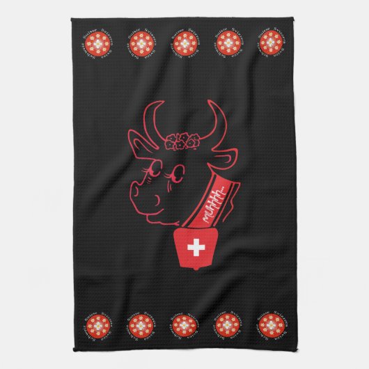 Schweiz - Suisse - Svizzera Geschirrtücher Theedoek (Verticaal)