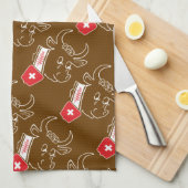 Schweiz - Suisse - Svizzera Geschirrtücher Theedoek (Quarter Fold)