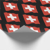 Schweiz Suisse Svizzera Svizra Geschenkpapier Cadeaupapier (Hoek)