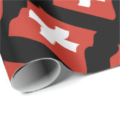 Schweiz Suisse Svizzera Svizra Geschenkpapier Cadeaupapier (Rol Hoek)