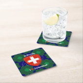 Schweiz Suisse Svizzera Svizra Switzerland Kartonnen Onderzetters (Insitu)