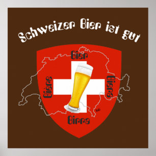 Schweiz, Suisse, Svizzera, Svizra, Zwitserland Poster
