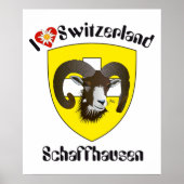 Schweiz, Suisse, Svizzera, Svizra, Zwitserland Poster (Voorkant)