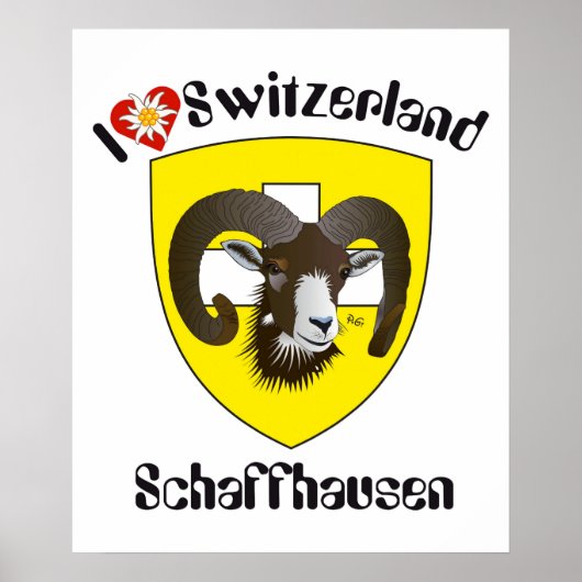 Schweiz, Suisse, Svizzera, Svizra, Zwitserland Poster (Voorkant)