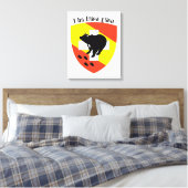 Schweiz Suisse Switzerland Bern Canvas Afdruk (Insitu (Slaapkamer))