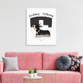 Schweiz Suisse Switzerland Fribourg Canvas Afdruk (Insitu (Woonkamer))