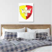 Schweiz Suisse Switzerland Genève Canvas Afdruk (Insitu (Slaapkamer))
