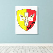 Schweiz Suisse Switzerland Genève Canvas Afdruk (Insitu (Houten vloer))