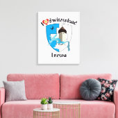 Schweiz Suisse Switzerland Luzern Canvas Afdruk (Insitu (Woonkamer))