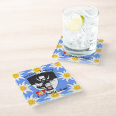 Schweiz Suisse Untersetzer Freiburg Fribourg Glazen Onderzetter (Schuin)