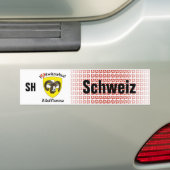 Schweiz Svizzera Suisse Schaffhausen Autoaufkleber Bumpersticker (Op auto)