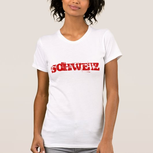 Schweiz T-shirt (Voorkant)