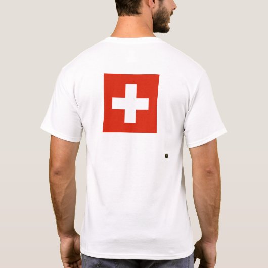 SCHWEIZ T-SHIRT (Achterkant)