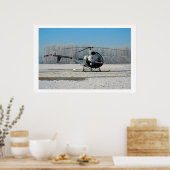 Schweizer 300C, bevroren Poster (Keuken)