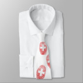 Schweizer Fingerabdruck Stropdas (Gebonden)