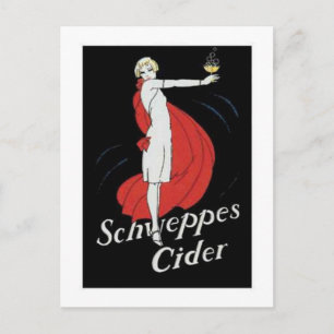 Schweppes Cider Briefkaart