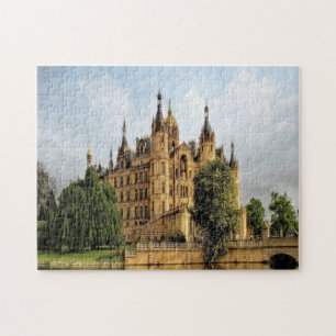 Schwerin Castle Germany Jigzaag Puzzle Legpuzzel