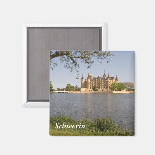 Schwerin Castle Magneet (Voorkant / Achterkant)