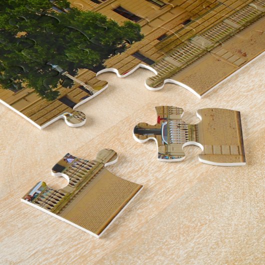 Schwerin Castle Mecklenburg. Legpuzzel (Zijkant)