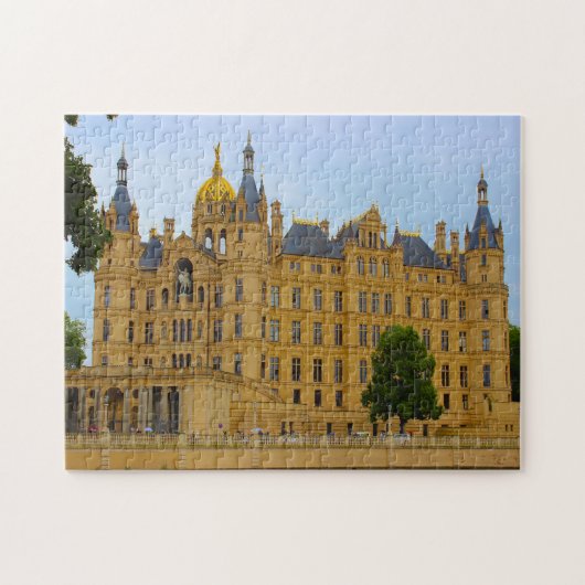 Schwerin Castle Mecklenburg. Legpuzzel (Horizontaal)