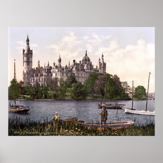 Schwerin Castle Poster (Voorkant)