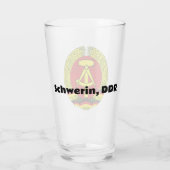 Schwerin, DDR, Schwerin, Duitsland, Oost-Duitse Os Glas (Achterkant)