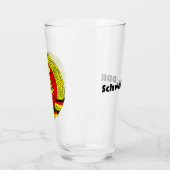 Schwerin, DDR, Schwerin, Duitsland, Oost-Duitse Os Glas (Links)