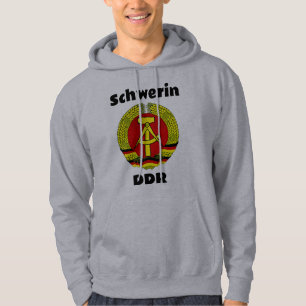 Schwerin, DDR, Schwerin, Duitsland, Oost-Duitse Os Hoodie