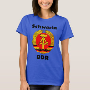 Schwerin, DDR, Schwerin, Duitsland, Oost-Duitse Os T-shirt